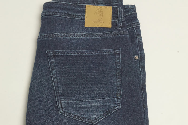 ÆDEL NIKOLAI STRETCH JEANS DENIM BLUE